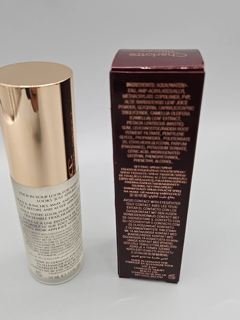 Charlotte Tilbury Airbrush Flawless Setting Spray 1.1oz NEW